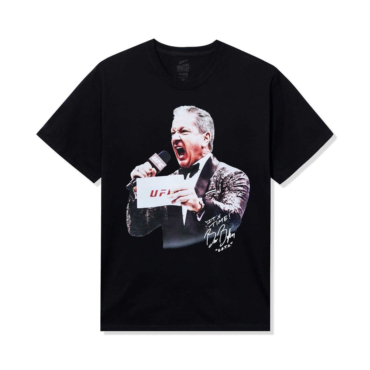 トップス ANTI SOCIAL SOCIAL CLUB UFC Bruce Buffer ShopMeta – Anti Social Social Club x UFC Bruce Buffer Tee