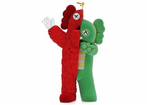 その他 KACHAMUKKU Black colorway KAWS - Kachamukku Green/Red & Black Set of 2, 2022 – TOY TOKYO