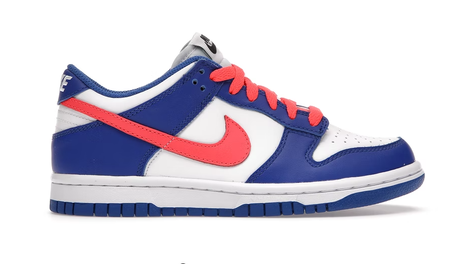 ShopMeta – Nike Dunk Low Bright Crimson Game Royal (GS)