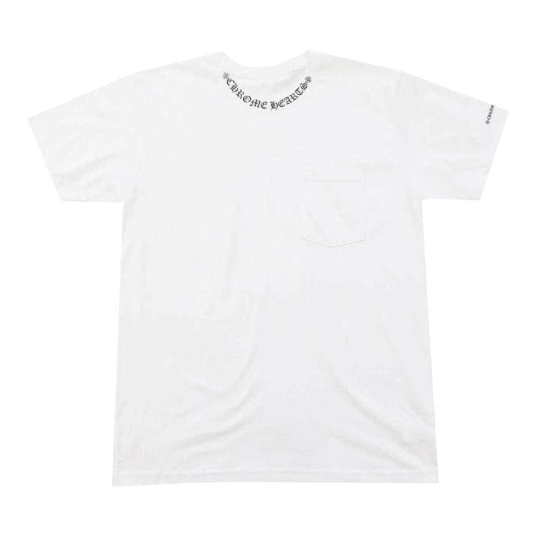 ShopMeta – Chrome Hearts Short Sleeve Pocket Crew T-Shirt White