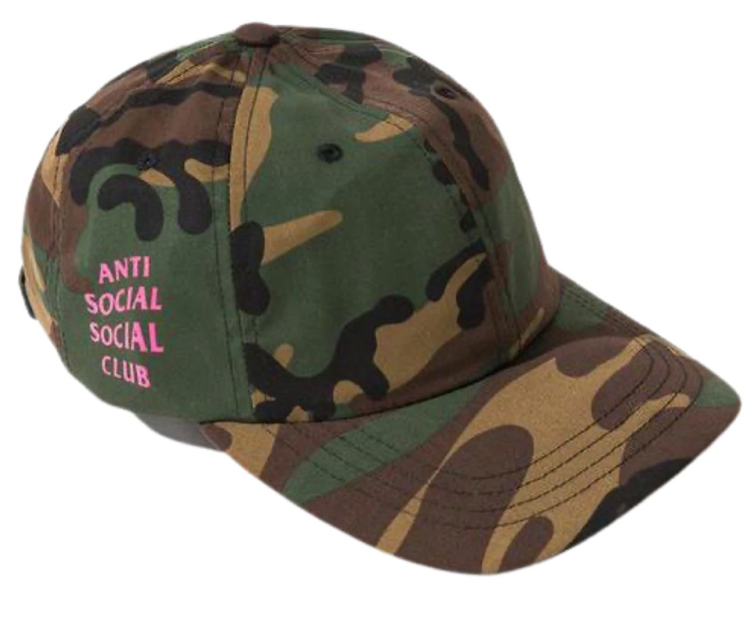 ShopMeta – Anti Social Social Club Get Weird Camouflage Cap display picture 1